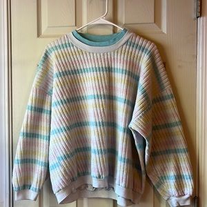 vintage 80s style sweater